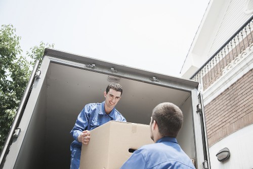 Packing and furniture handling for a house move