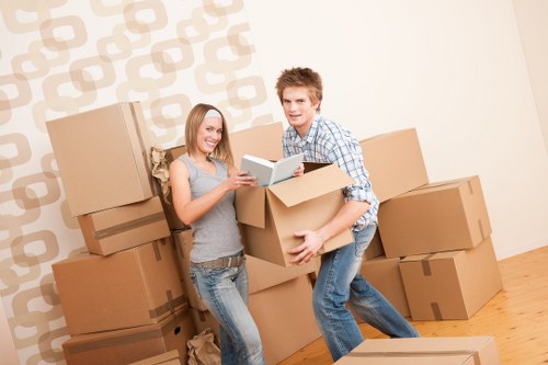 Domestic removals and vehicle loading preparation