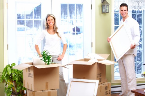 Planning a house relocation with a checklist and calendar